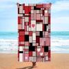 Summer Bubble Print Beach Towel Colorful Quick Dry Absorbent Towel for Swimming Pool Yoga Travel Beach Vacation