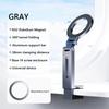 Universal Alloy Magnetic Phone Holder Travel Flexible Rotation Hands-Free Airplane Phone Mount For iPhone 16 15 14 13 12 Pro Max