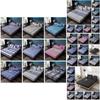 Elegant 3pcs Printed Fitted Sheet And Pillowcases Set With Floral Print Design