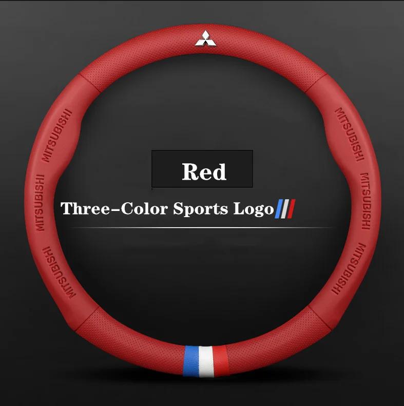 vdpc7 For Mitsubishi Outlander Pajero Asx Colt Lancer EX Evolution X L200 Triton RALLIART Delica Eclipse Car Steering Wheel Cover