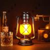 Rechargeable Retro Hurricane Table Lamp - Creative Atmosphere Light for Outdoors & Camping Lantern.