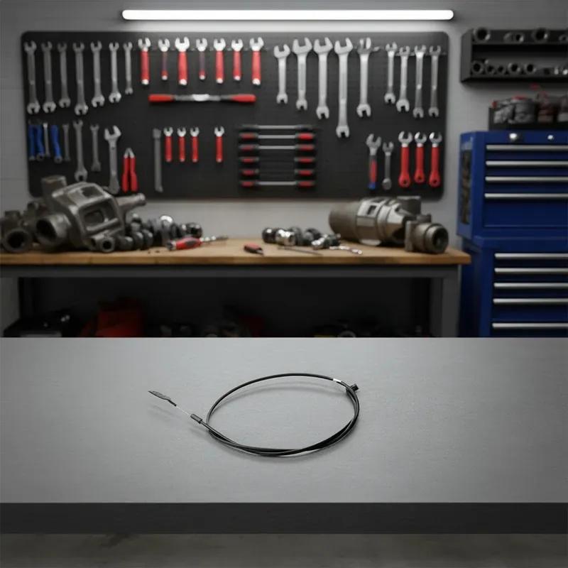 304006 Hood Release Side Cable Latch with Pull Cable for Chevrolet C3 Models 1978 1982 Vehicle Replacement Part