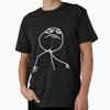 Troll Face Meme F Ya Stickman Humor Gift T Shirt 0616 Funny Stick Figure Graphic Clothes 100% C