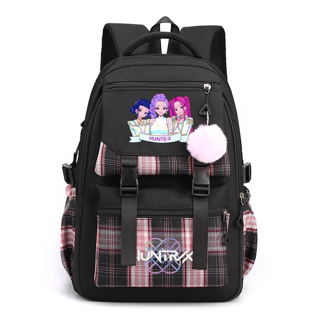 Trend Korean Version Of Large-Capacity Backpack, Animation Printing, Primary And Secondary School Schoolbag