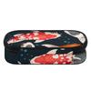 Pencil Bag Structured Durable 300D Polyester Secure Zipper with Main Compartment Mesh Pocket and Pen Slots for Boys Girls