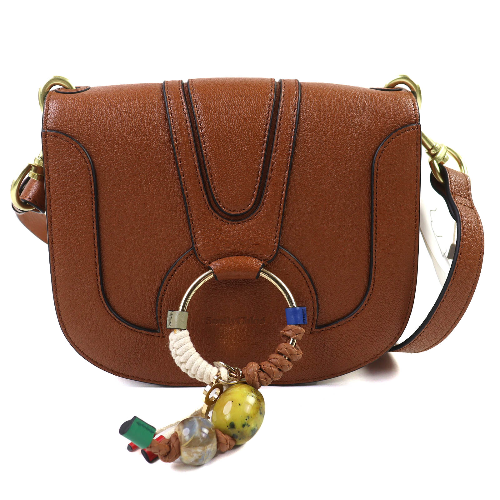 

Excellent SEE BY CHLOE Shoulder Bag HANA SMALL Hana Cross Sling Bag Brown leather Used