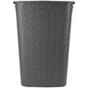 Corbeille à Linge - CURVER - Softex - 56L - 70% recyclé - 59 x 43 x 34 cm - Gris