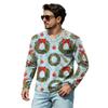 Men's Casual Loose Fit V-Neck Top
