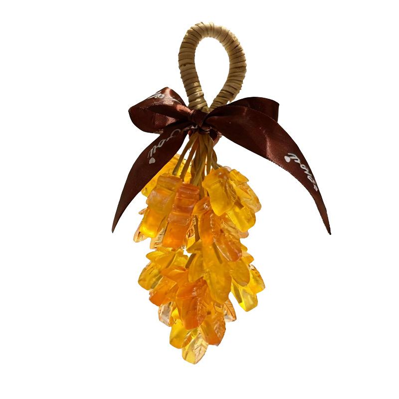 Crystal Rose Scented Grape Bunch Handmade Soap: Long-Lasting Home Fragrance & Hand Wash Souvenir