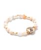 Polalita Champagne Heart Stone Bracelet (Plt-Br-034_Pk)