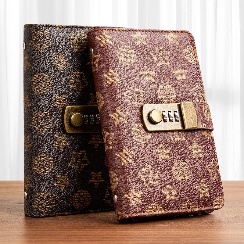 Large Capacity Cash Savings Book with Combination Lock for Wealth Management and Banknote Protection