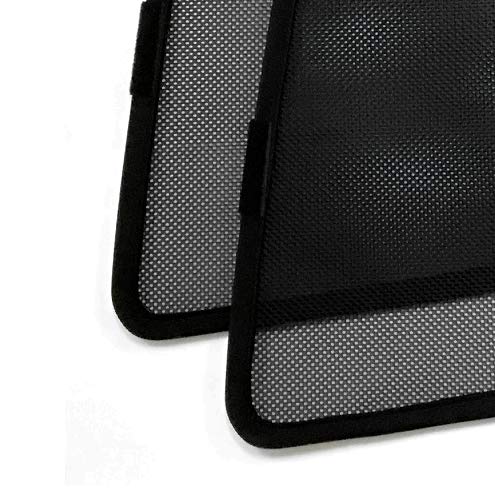 POG Front Driver's Side Mesh Sunshades for Toyota Crown Athlete (210 Series, June 2015 - May 2018), 2013-2018, Two Front Side Sunshades, T42-2F