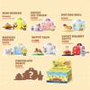 SpongeBob SquarePants Blind Box Building Blocks Cartoon Food Model Bricks Collection Display Childrens DIY Toys Holiday Gifts