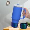 Mermaid Silicone Boot Wear Resistant Protective Cover Anti-Slip Water Bottles Bottom Sleeve for Stanley 40oz Cup Accessories