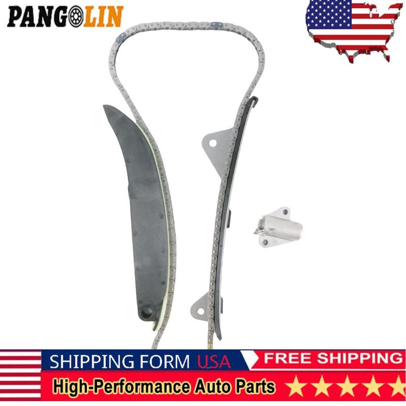PANGOLIN 1set Timing Chain Kit 24321-2E200 Fits Hyundai Kia Elantra Sonata Tucson Optima Soul Forte 2.0L G4NC Engine Car Parts