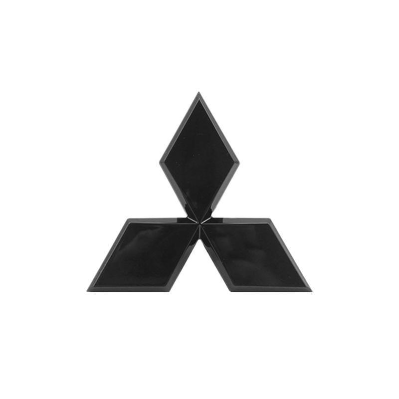 Car Logo Emblem Hood Front And Rear Tail Mark Rear Badge Sticker Accessories For Mitsubishi Outlander RalliArt ASX Pajero Lancer