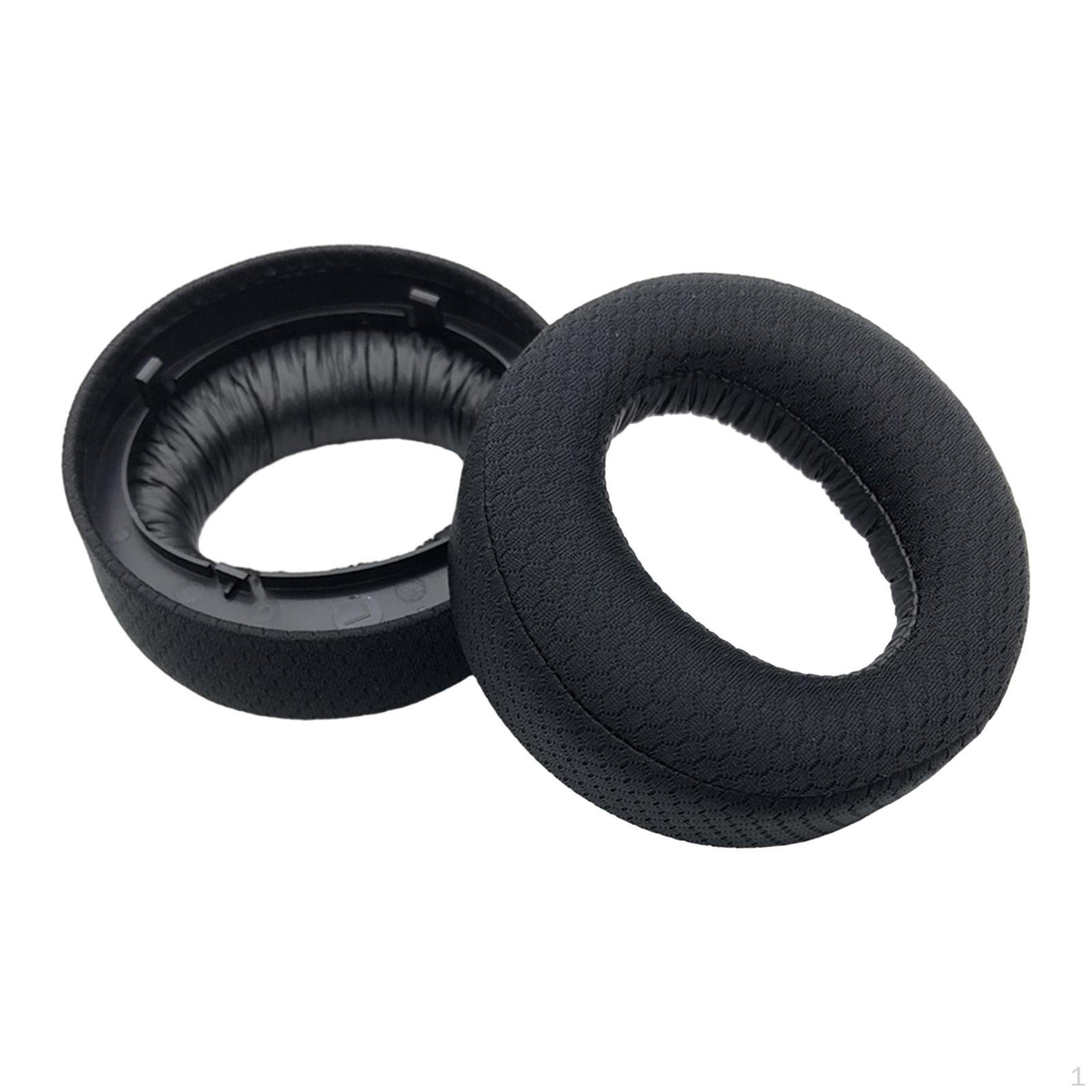 

1 пара наушников, амбушюры, амбушюры, пенопластовые амбушюры, защитный чехол для амбушюра, 9 см, сменная накладка Mesh Fabric