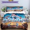 3Pcs Argentina Celebration Moment Bedding Set Soft Fabric Duvet Cover Pillowcases Christmas Xmas Halloween Gift 1 Duvet Cover 2 Pillowcase L1368