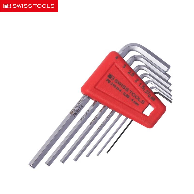 PB SWISSTOOLS PB 210.H-4 Metric L-Hex Key Set