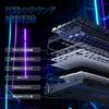 ATTACK SHARK R85HE Gaming Rapid 8000Hz Polling Magnetic Switches 16 Million Color RGB Mood PBT Cloud Driver Star Night Keyboard, Wired, Trigger, Rate,