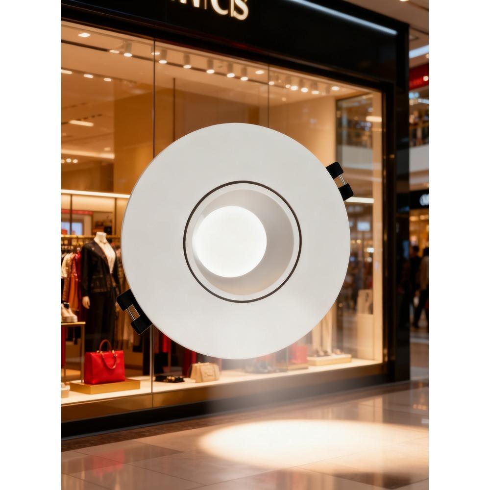 JOYINLED 1/2/4PCS Waterproof 70-80mm Recessed Downlight Mounting Frame LED Ceiling Light Holder Universal Spot Lighting Bracket