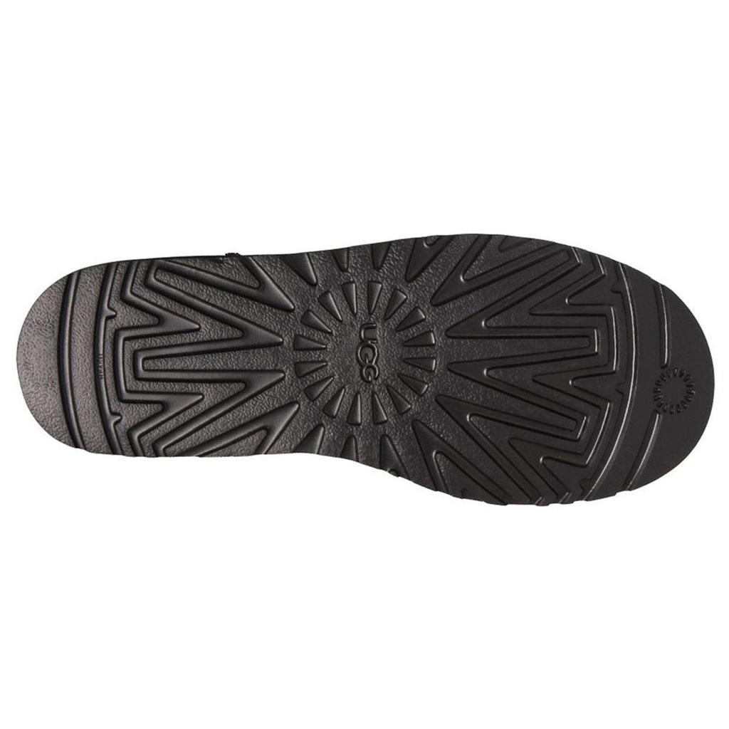 UGG Classic Mini Deco Snow Boots 'Black Grey' 1003945-BLK