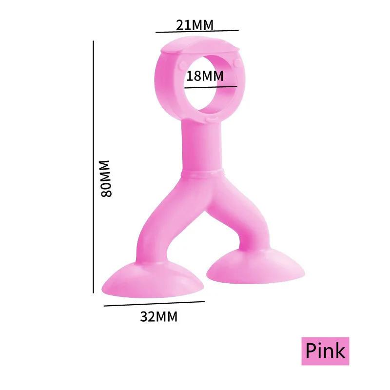 Silicone Anti-Collision Door Stopper Suction Cup Type Door Handle Cover Silence Protection Pad Wall Protection Doorknob Bumper