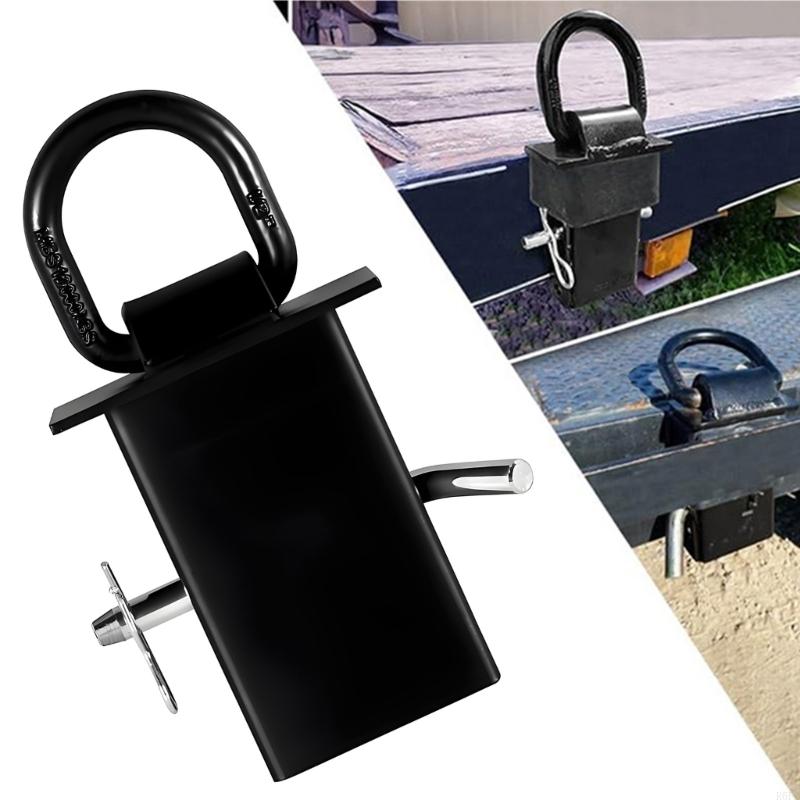Easy To Use D Type Tow Hook Shackle Stake Pocket D Rings For Car And Motorcycle R6FB