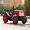 1:32 Alloy Agricultural Tractor Diecast Model Toys Miniature Car With Sound Light Pull Back Metal Body Vehice Boys' Fun Toy Gift