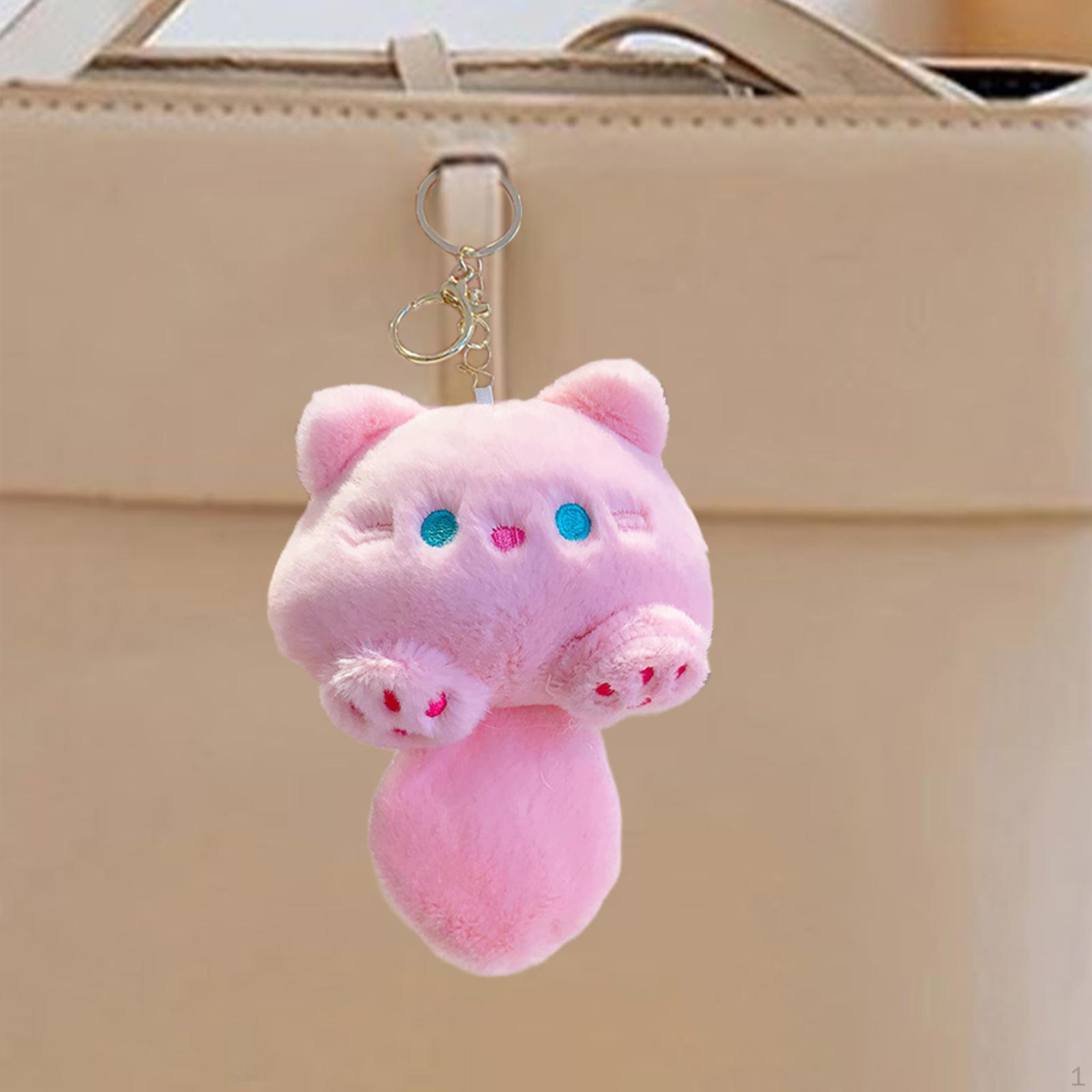 Плюшевая кукла-подвеска для ключей от машины для рюкзака — фото 9