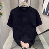 Heavy Trendy Brand Cotton Printed Men'S Short-Sleeved T-Shirt Summer Trend Casual Round Neck T-Shirt