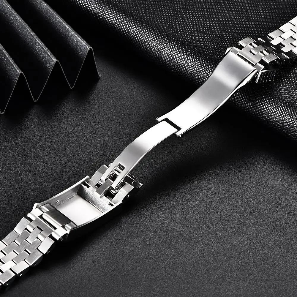 904 Jubilee Watchband For Rolex Sub GMT Yacht Daytona Men's Strap 20mm Luxury watch chain Mod Parts Replacement Accessories