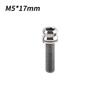 1/2Pcs Titanium Bolt M5X17Mm M5X19Mm Bicycle Nut Titanium Alloy Stem Bolts Road Folding Bike Screw Accessories