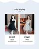 Sultry Mesh Deep V Fur Collar A-line Dress with Irregular Hem