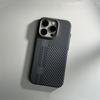 Applicable To IPhone 16 Track Kevlar Carbon Fiber Magnetic Phone Case Apple 15promax Anti Fall Protection Case