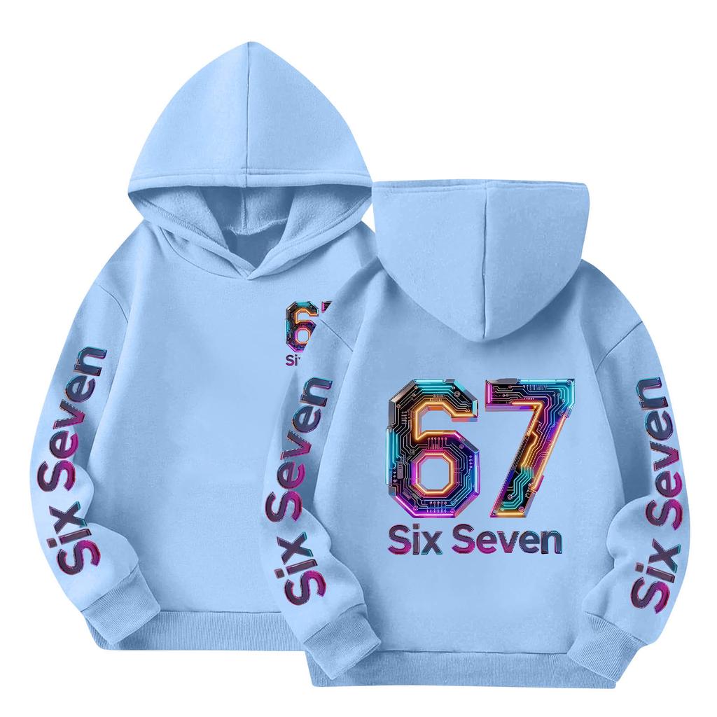 Chlapecká tištěná mikina s kapucí a dlouhým rukávem, ležérní sportovní pohodlná mikina