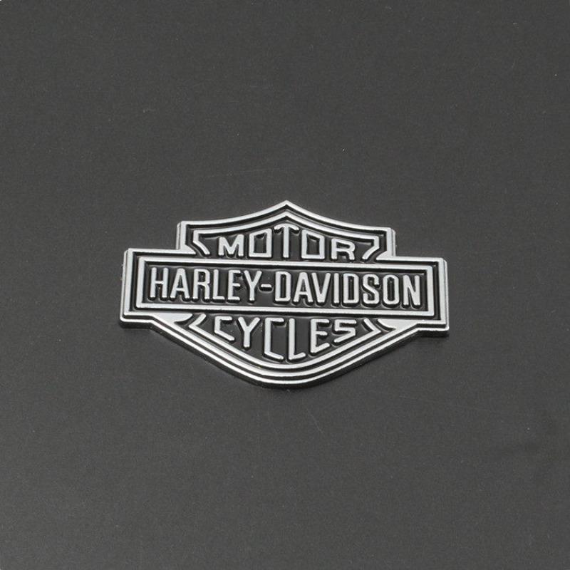 Car motorcycle personalized modification car logo metal skull ghost head eagle wings decorative car sticker scratch sticker