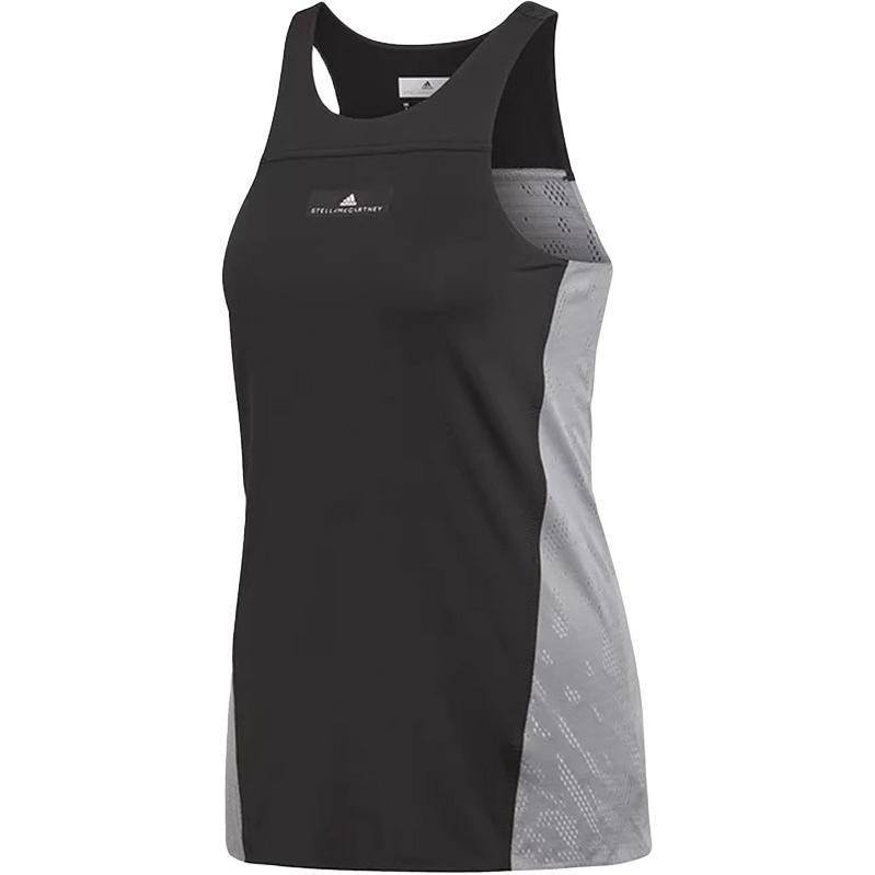 Adidas Color Block Breathable Mesh Casual Sports Vest Women Vests Black EA2190