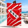 Club Atletico Independiente Beach Towel, Quick-drying, Easy to Care for, Suitable for Both Fitness and Beach Vacations,Sports Essential