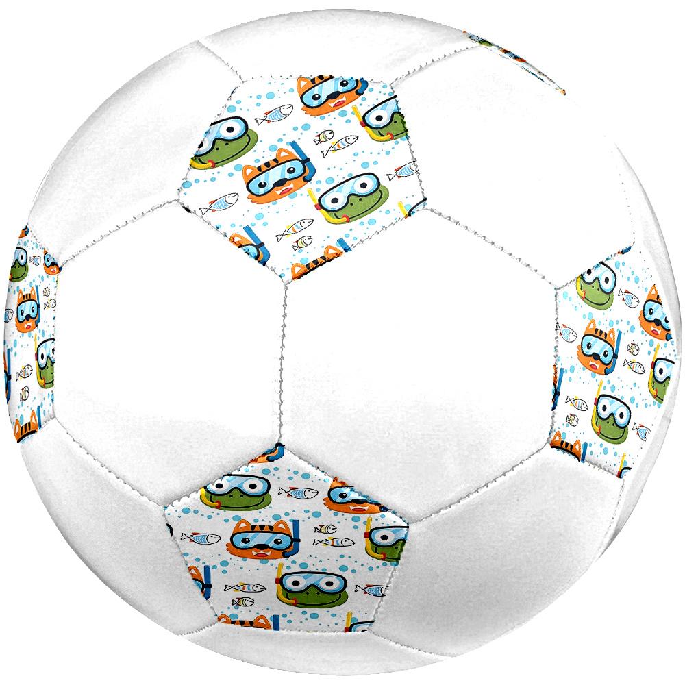 1PC Underwater Adventure Friends Soccer Ball Size 5 Football Machine Sewn Indoor/Outdoor Universal Football Gift W31