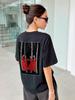 Oversized T-Shirt Russian Style Round Dance