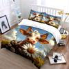 Cow's Whimsical Bloom. Bedding Sets Duvet Covers Pillowcases(1* Duvet Cover 2* Pillowcases Without Duvet Insert)