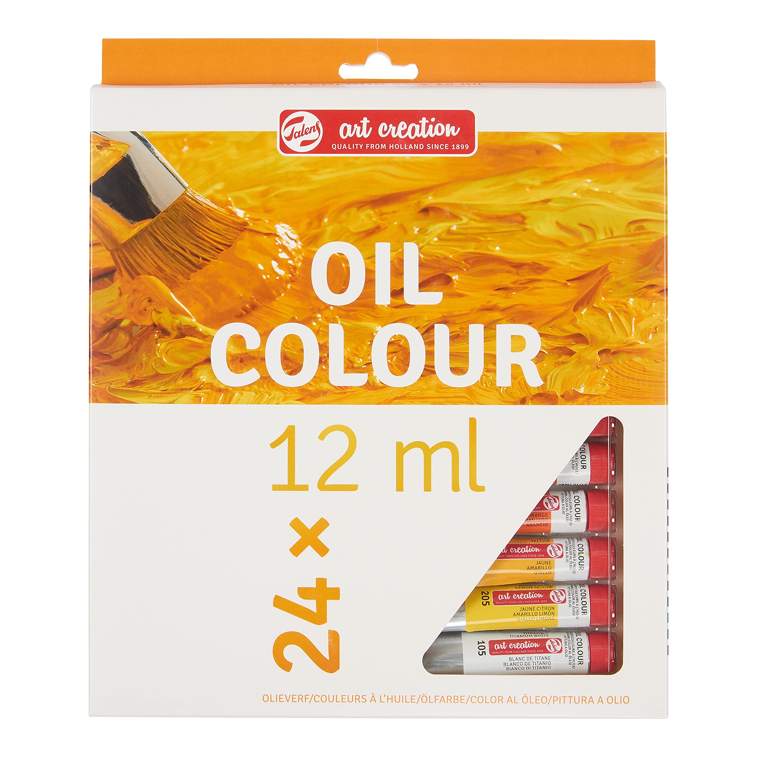 

Talens Japan Oil Paint Art Creation Набір 24 ​​кольорів 12 мл 454810 T9020-124M