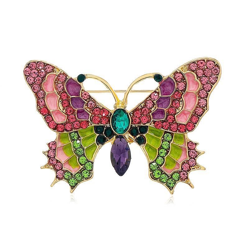 2025 Butterfly Brooch Female High-end Fashion Insect Butterfly Series Brooch Pin Brooch