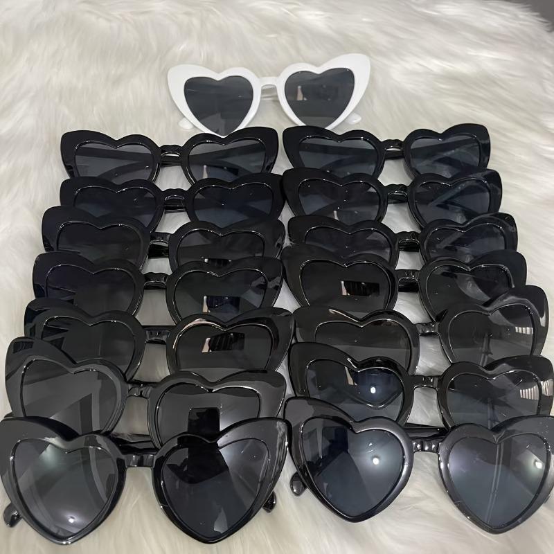 15pcs Heart Shaped Glasses Perfect for Bachelorette Parties Weddings Birthdays And More Ideal Gift for Couples And Friends