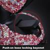 Windshield Phone Holder Crystal Rhinestones Crystal Phone Holder Dashboard Mounts Car Phone Holder