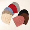 Unisex Solid Color Cashmere Knit Hats: Autumn/Winter Warm Korean Style