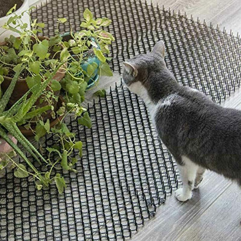 1 Stücke Katze Scat Matte Spike Anti-Katzen Prickle Streifen Abschreckung Garten Repellent Tier