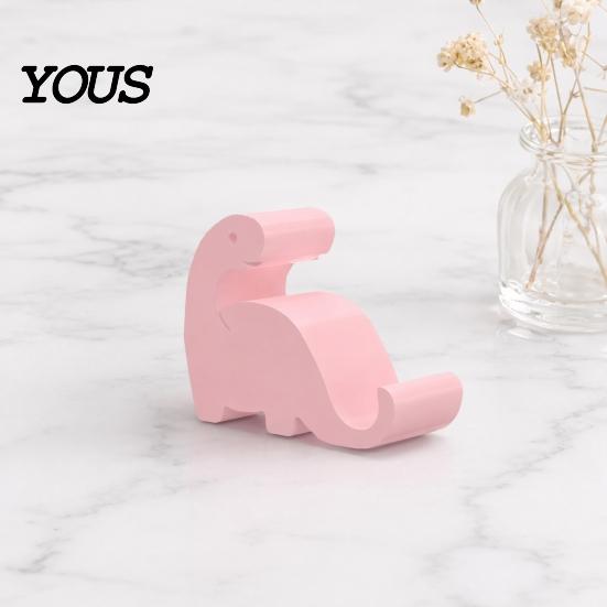 Home Phone Stand 3D Printed Dinosaur Holder, Shape Mobile Stand, Universal Dino Cell Mount for Desktop Decoration Ergonomic Holder