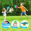 MUKI Catch Ball Toy with Velcro Strap Set (4 Rackets + 4 Balls) for Boys, Elementary School Students, Parent-Child Outdoor Play, Park Gift, Ages 3,